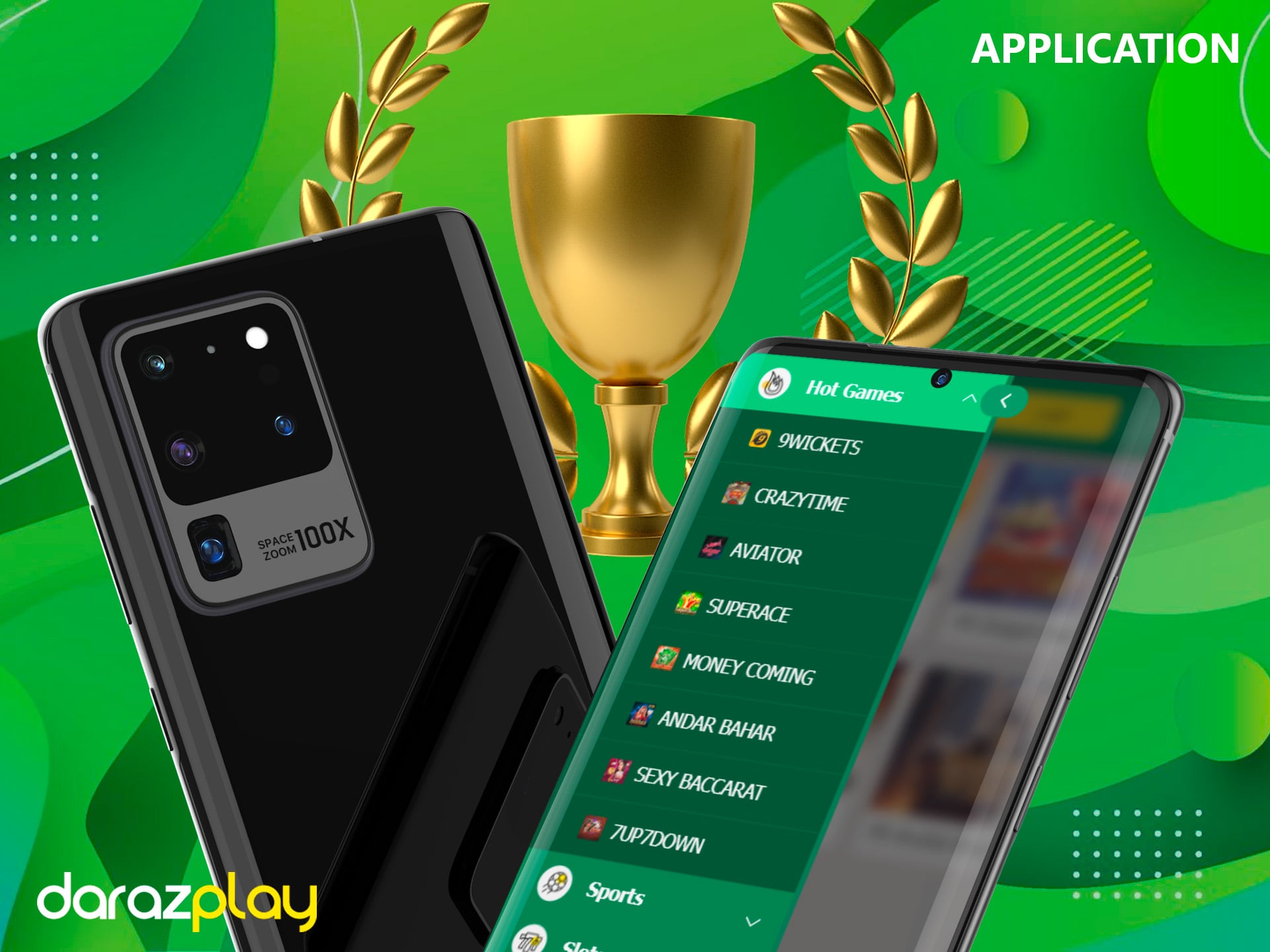 The DarazPlay app has everything you need to play productively