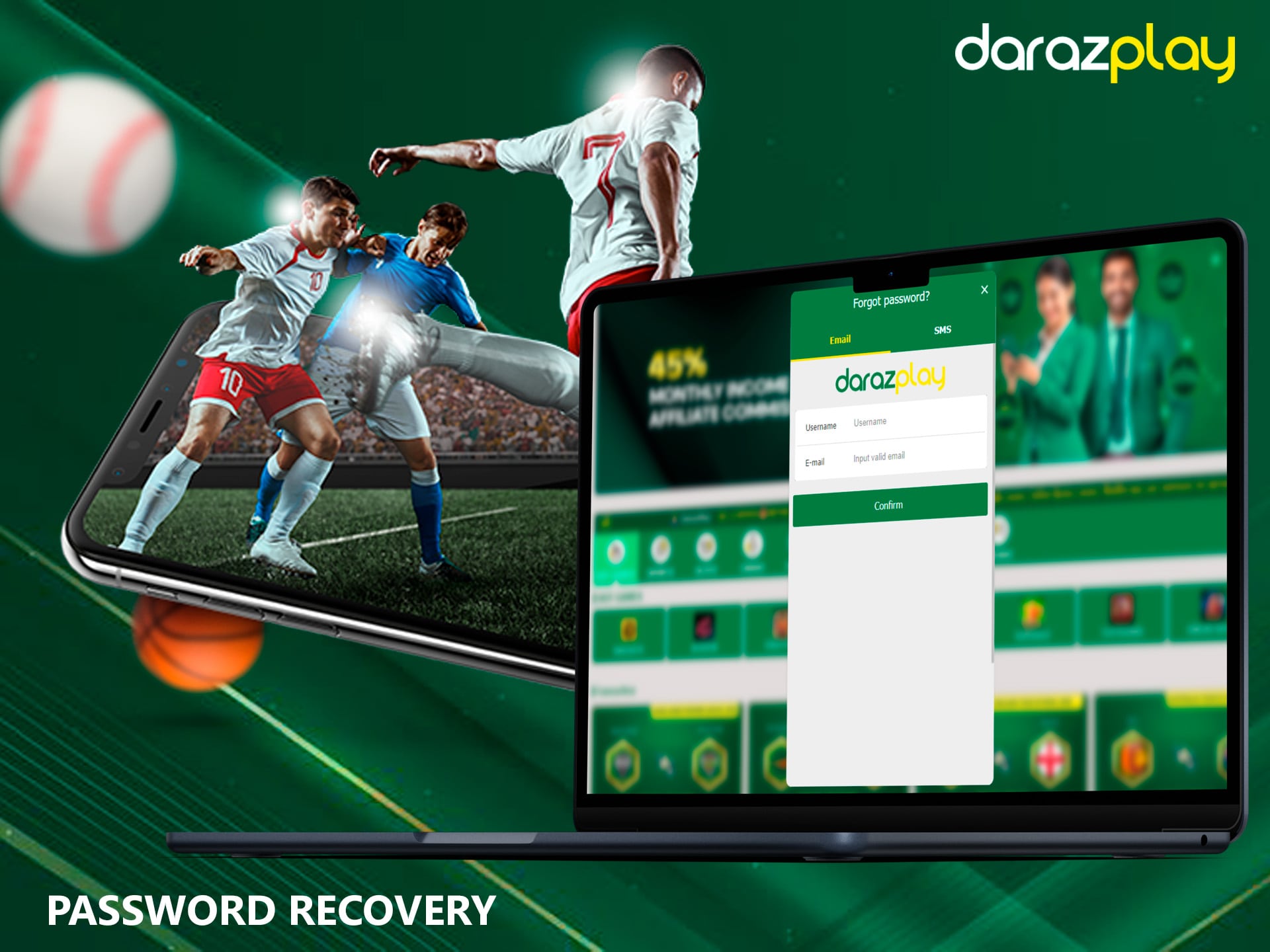 If you lose access to your account on the DarazPlay platform, this can always be restored